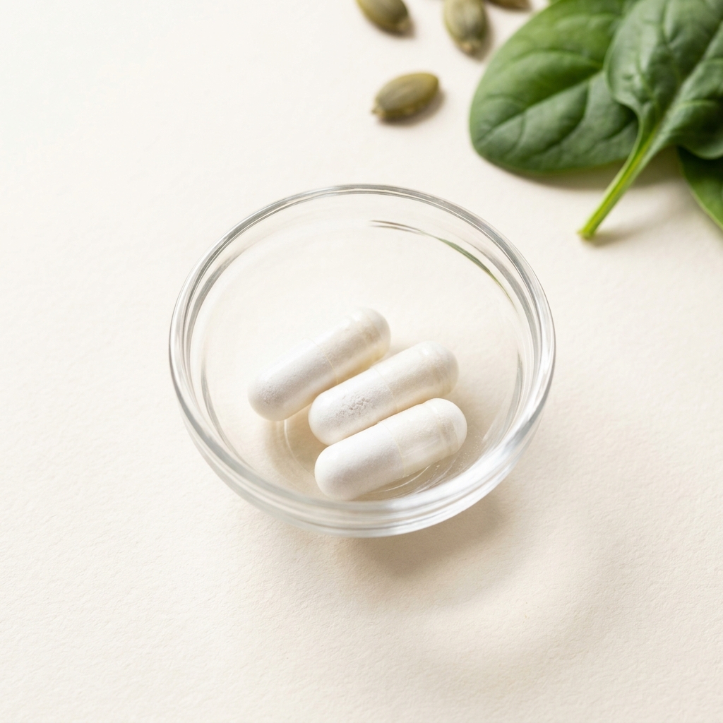 Unbranded presentation of Magnesium Glycinate Supplement