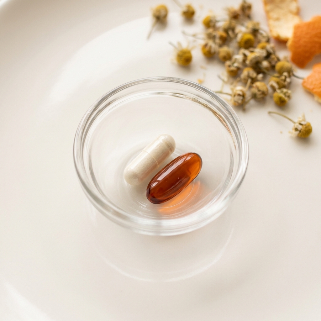 Unbranded presentation of Nighttime Magnesium Glycinate and CoQ10