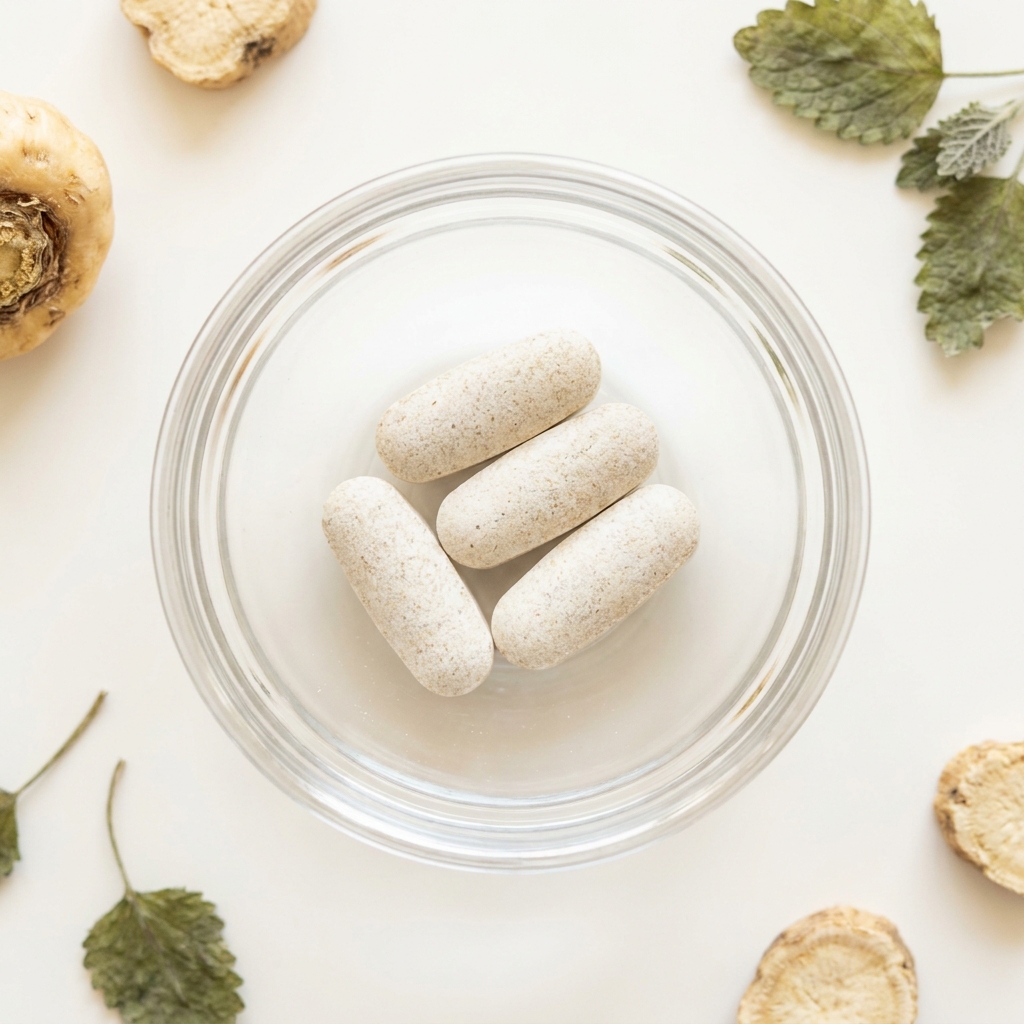 Unbranded presentation of Essential Daily Multi-Vitamin Support