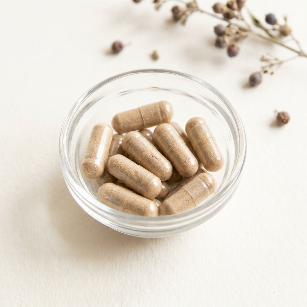 Unbranded presentation of Chasteberry (Vitex Agnus-Castus)