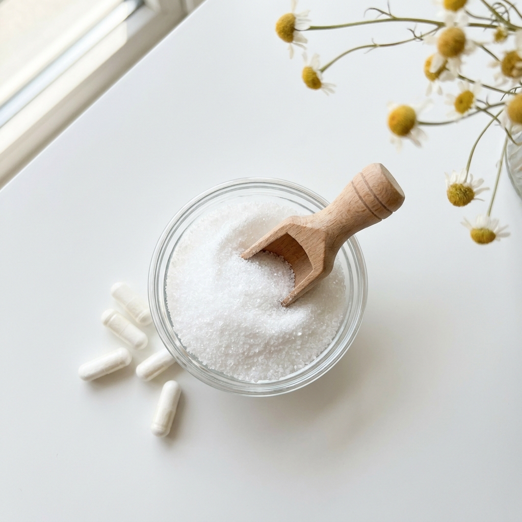 Unbranded presentation of Glycine Supplementation