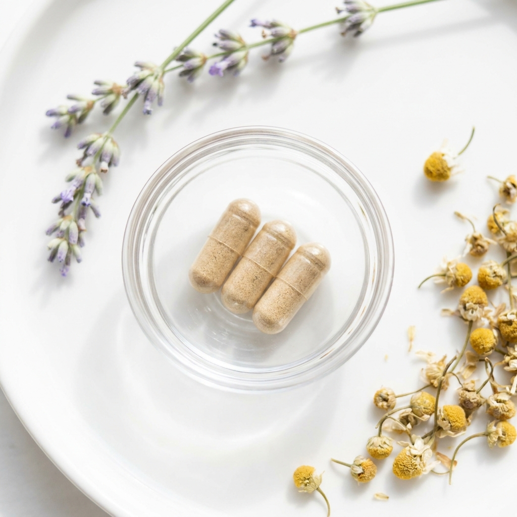 Unbranded presentation of Hormone Harmony Supplement Guide