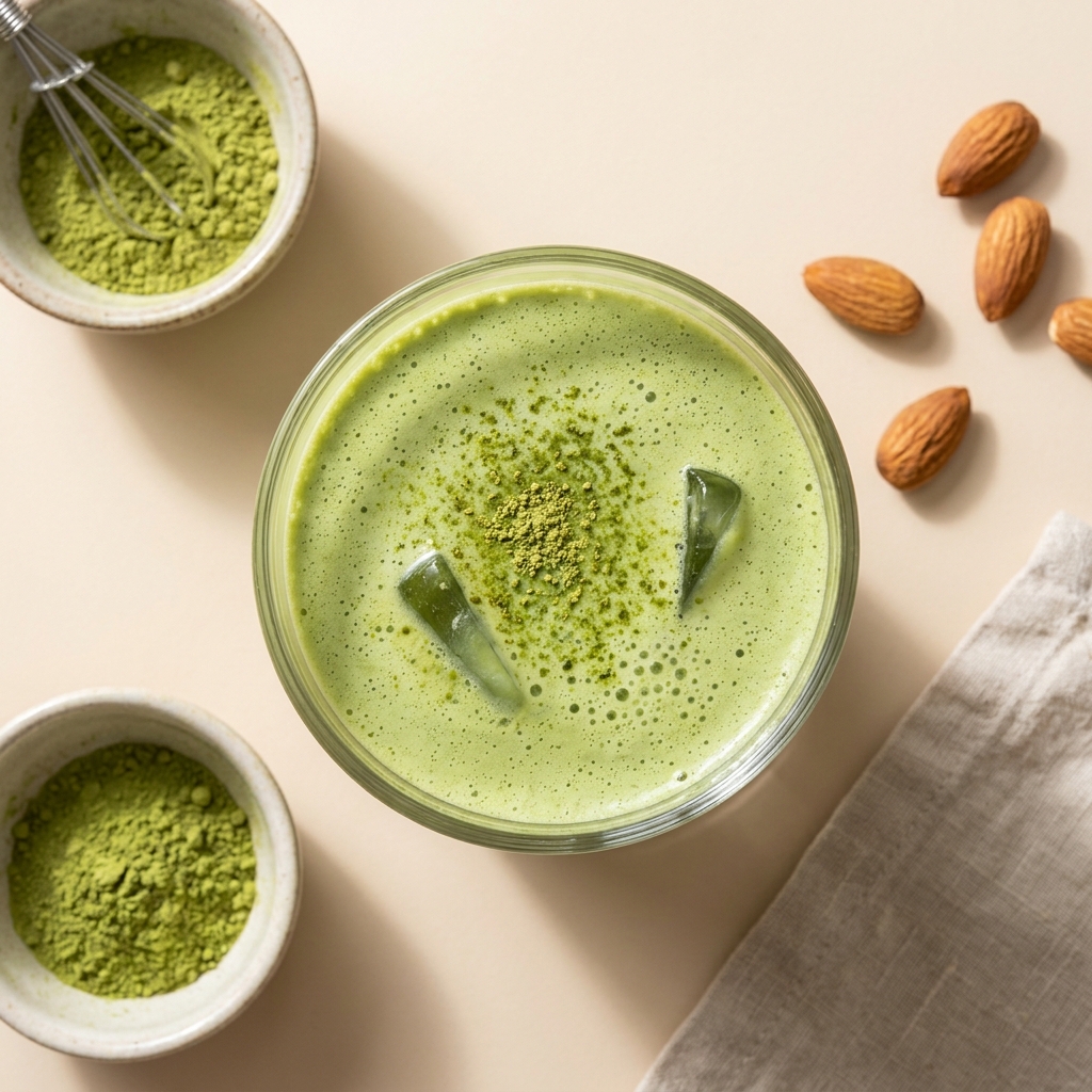 ESN Matcha Protein Shake, prepared as a finished Lila recipe