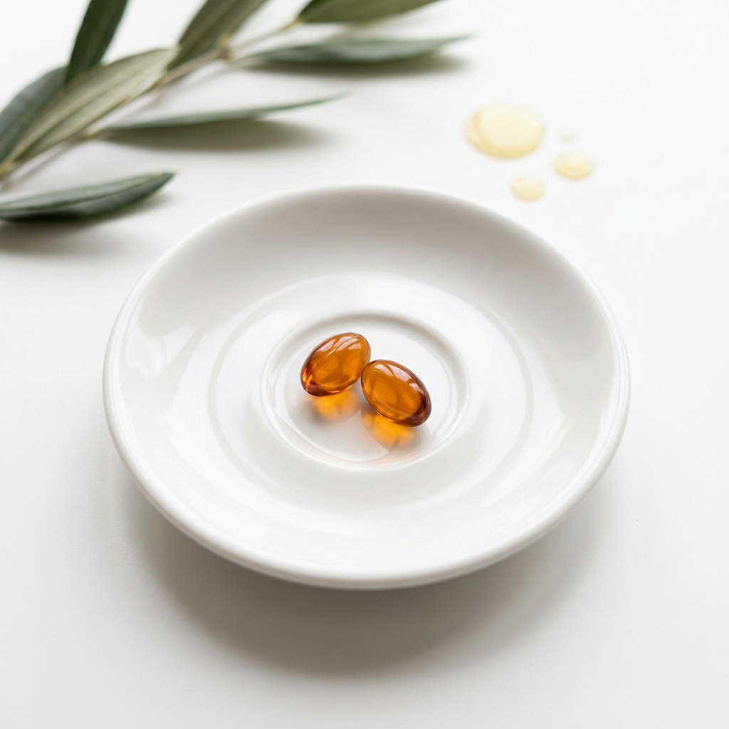Unbranded presentation of Vitamin D3 + K2 Supplement