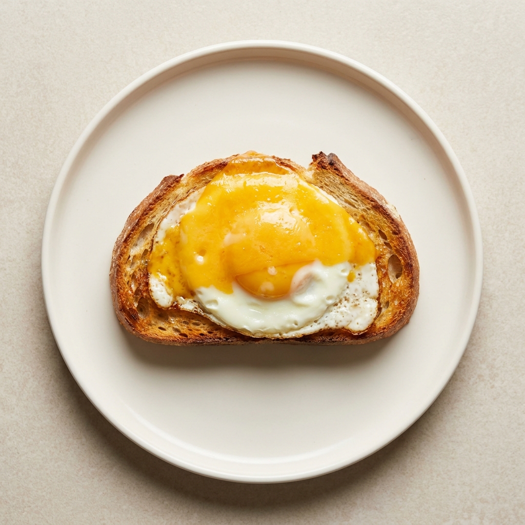 Half Portion Egg and Cheese Sourdough Sandwich, prepared as a finished Lila recipe