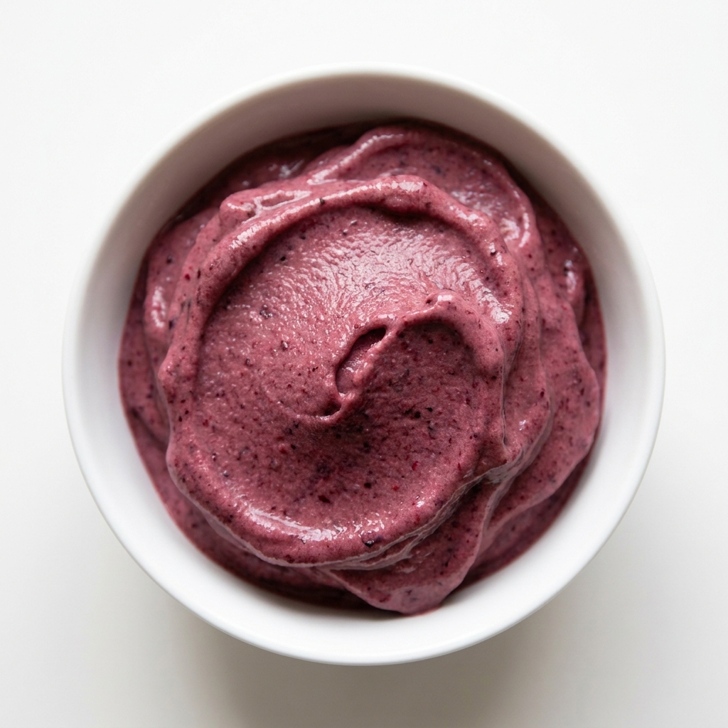 Cooling Acai Berry Whip, prepared as a finished Lila recipe