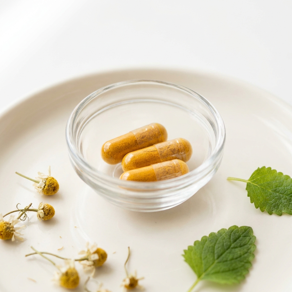 Unbranded presentation of B Complex Vitamin Supplement for Hormonal Support