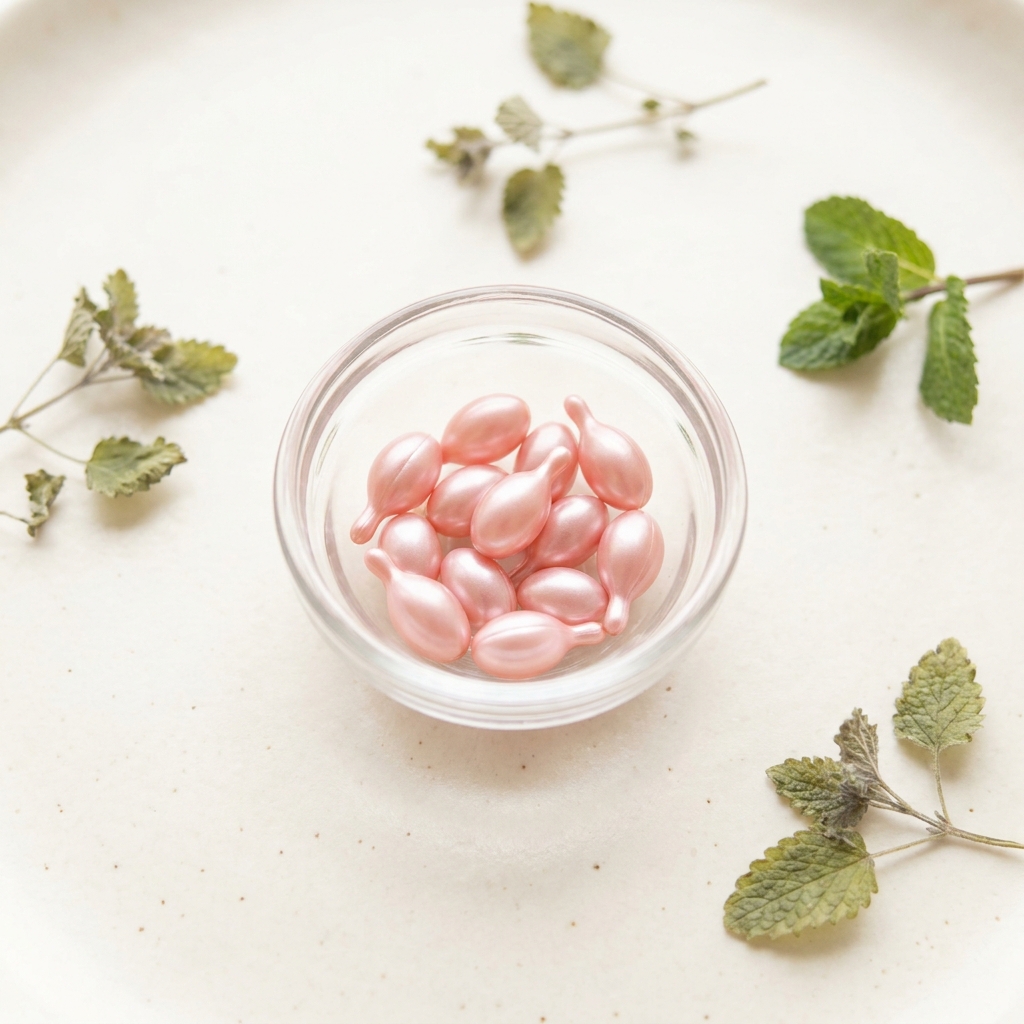 Unbranded presentation of Vitamin B12 Supplement for Perimenopause Support