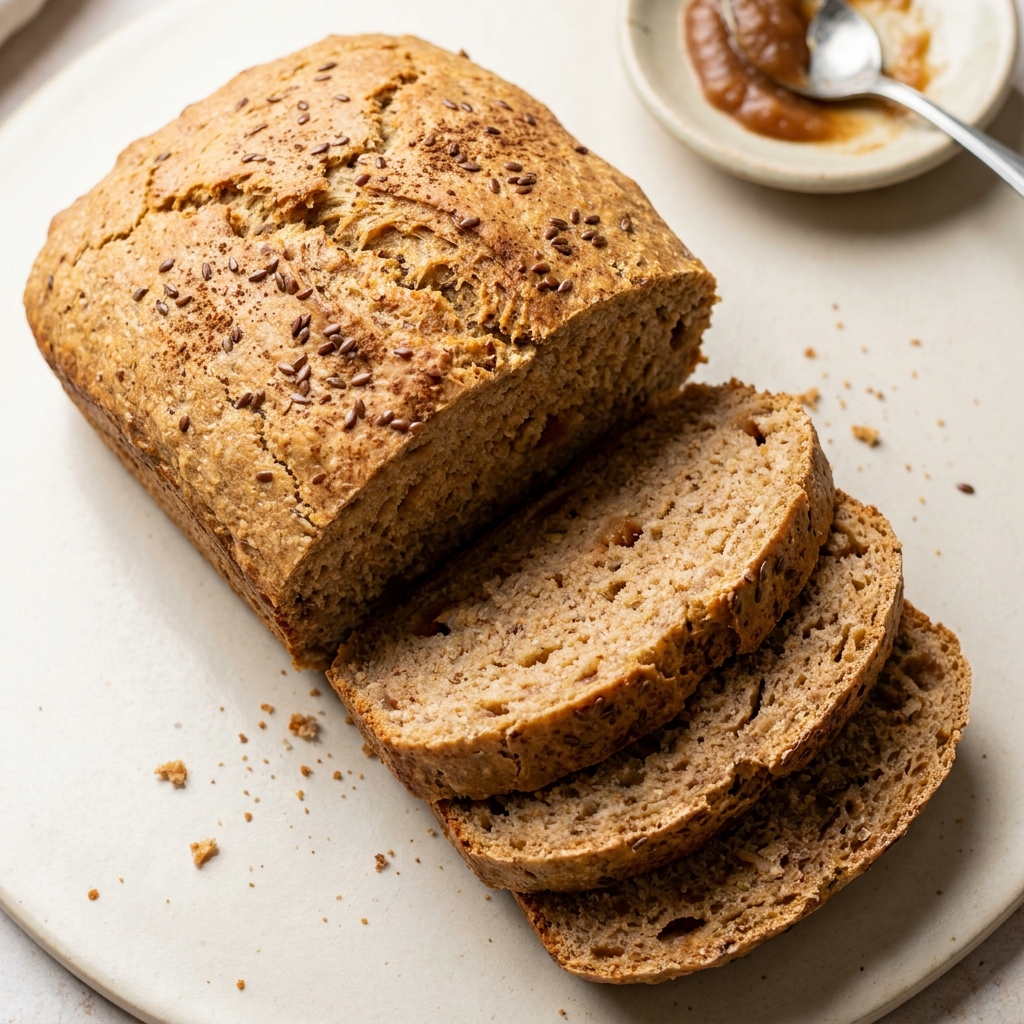 Apple Cinnamon Sourdough Friendship Bread, prepared as a finished Lila recipe
