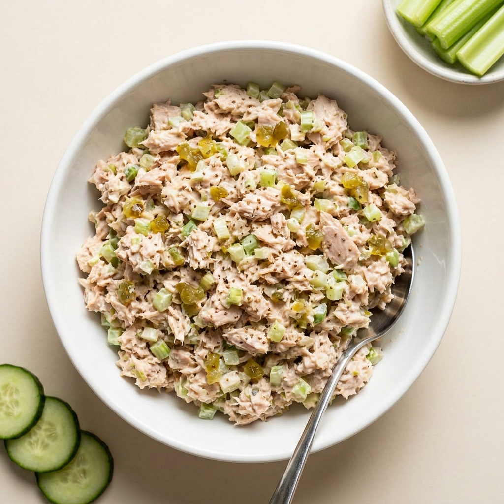 Classic Dairy-Free Batch Tuna Salad, prepared as a finished Lila recipe