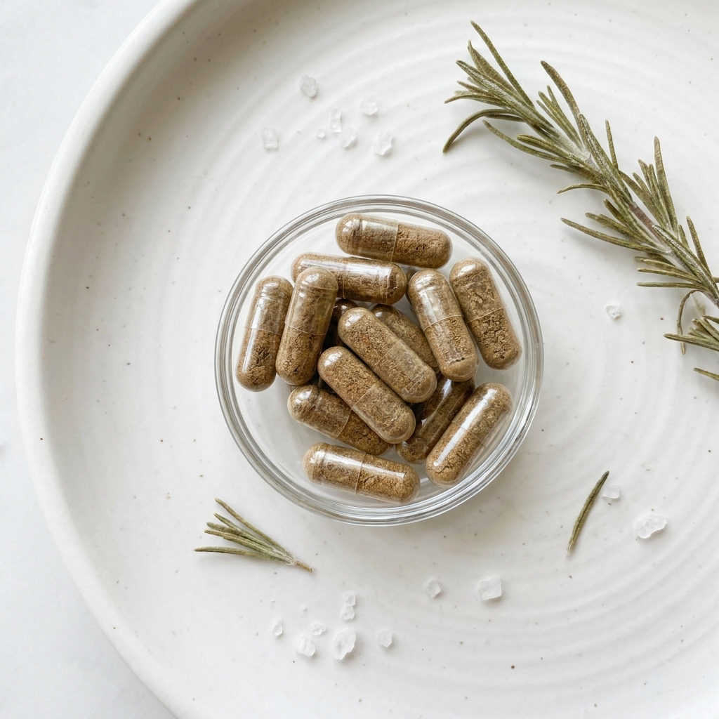 Unbranded presentation of Grass Fed Beef Organs Supplement
