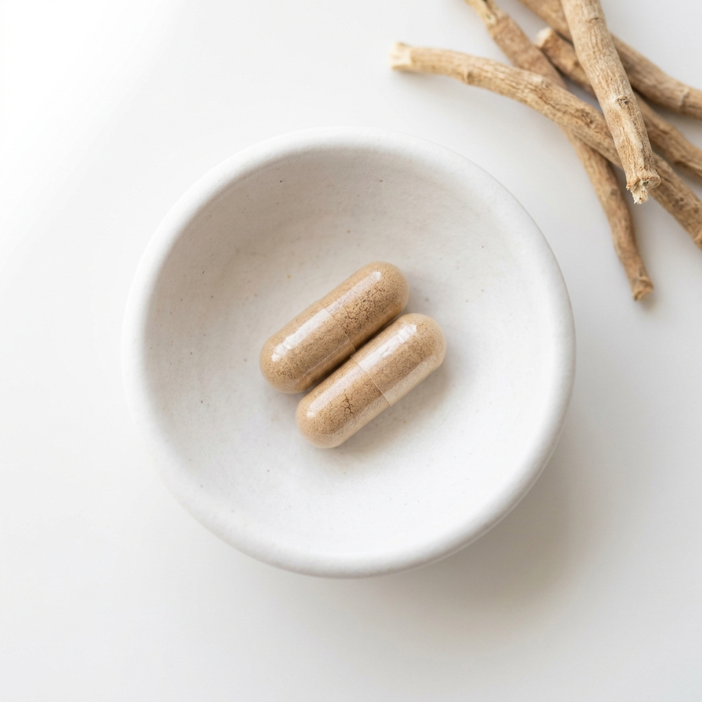 Unbranded presentation of Ashwagandha KSM-66 Supplement