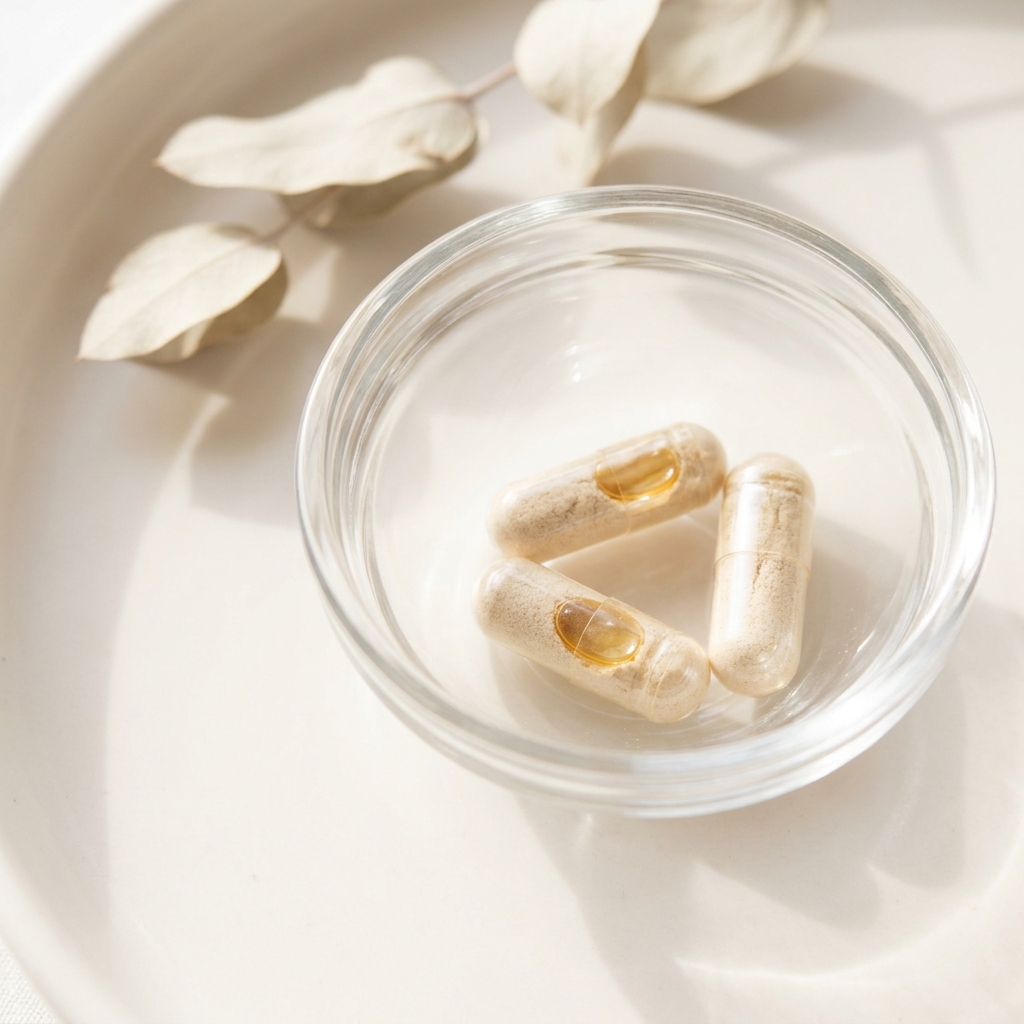 Unbranded presentation of Collagen and Vitamin D3 Hormone Support