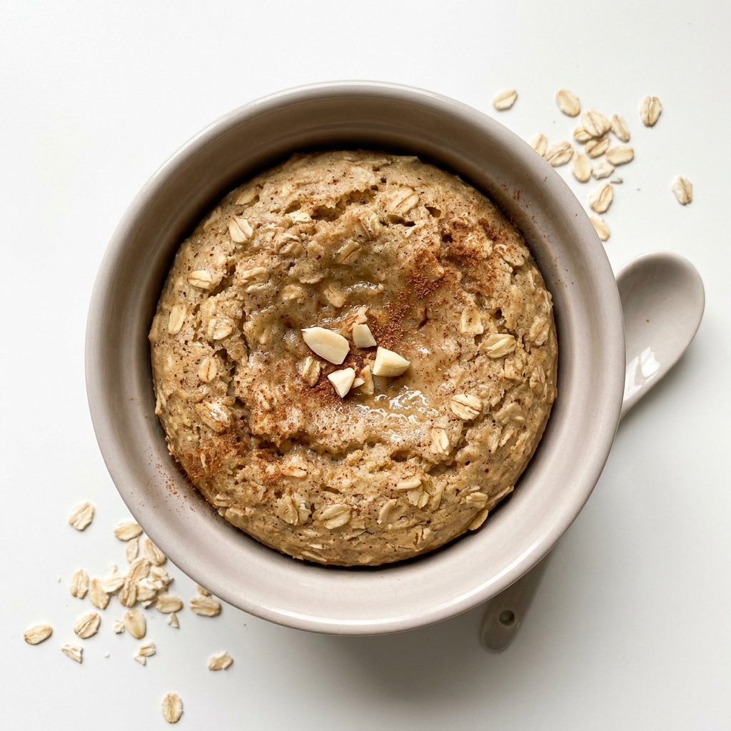 Warm Snickerdoodle Protein Baked Oat Cake, prepared as a finished Lila recipe