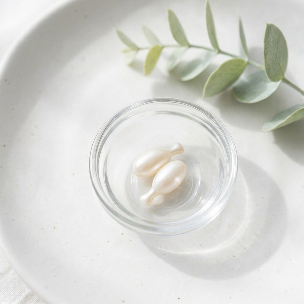 Unbranded presentation of Vitamin D + K Hormone Support Supplement