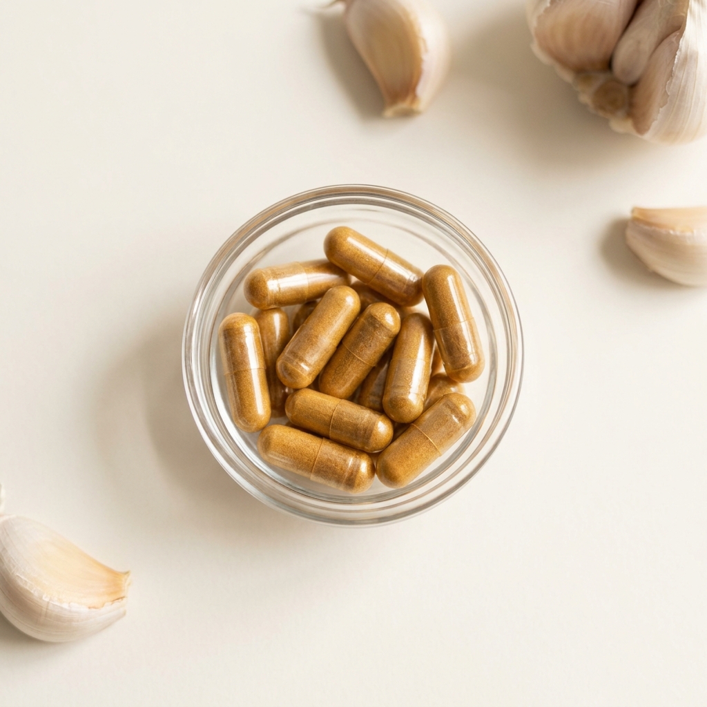 Unbranded presentation of Garlic Extract (Allium Sativum) 500mg