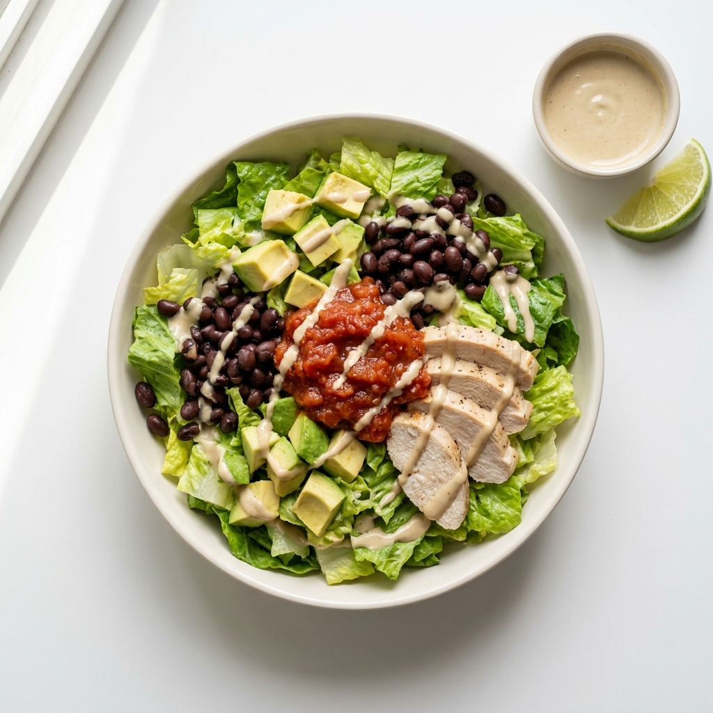 No-Cook Trader Joe's Chicken Fiesta Bowl, prepared as a finished Lila recipe