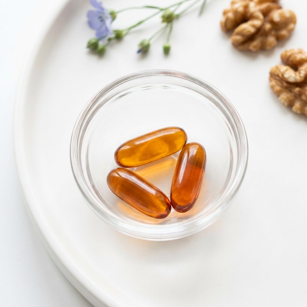 Unbranded presentation of Omega-3 Fatty Acids