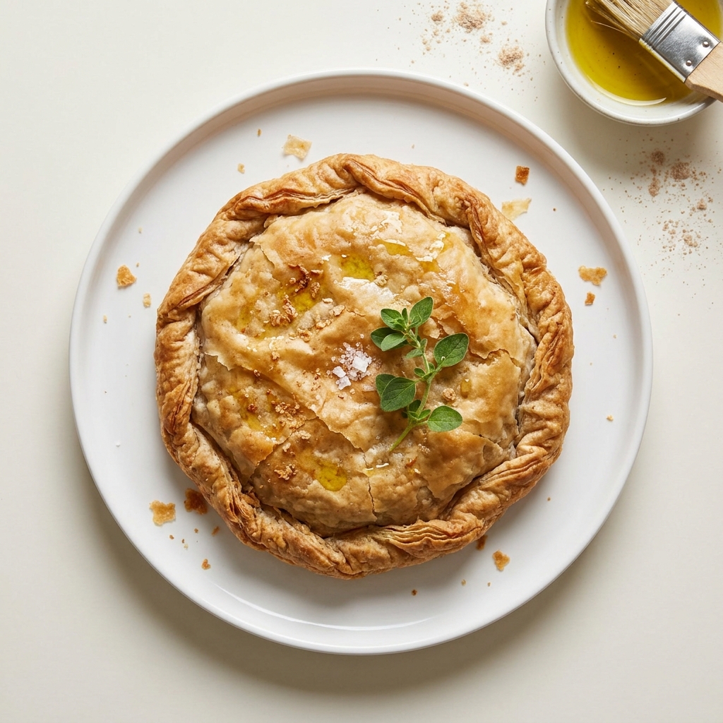 Olive Oil Whole Wheat Phyllo Dough, prepared as a finished Lila recipe