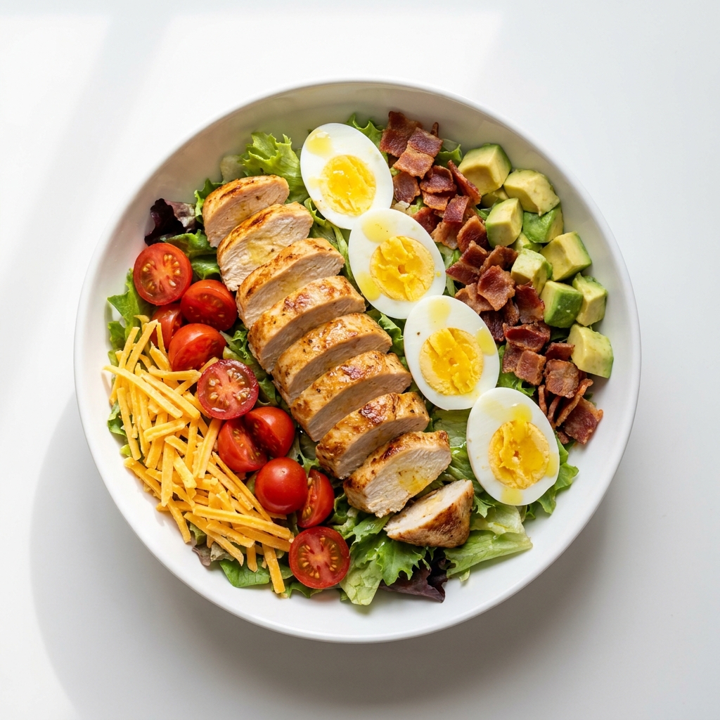 Chick-Fil-A Style Cobb Salad, prepared as a finished Lila recipe