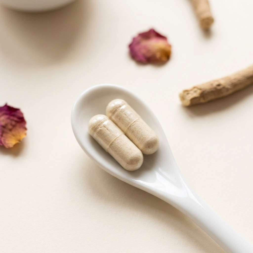 Unbranded presentation of Hormone Balance Probiotic Supplement