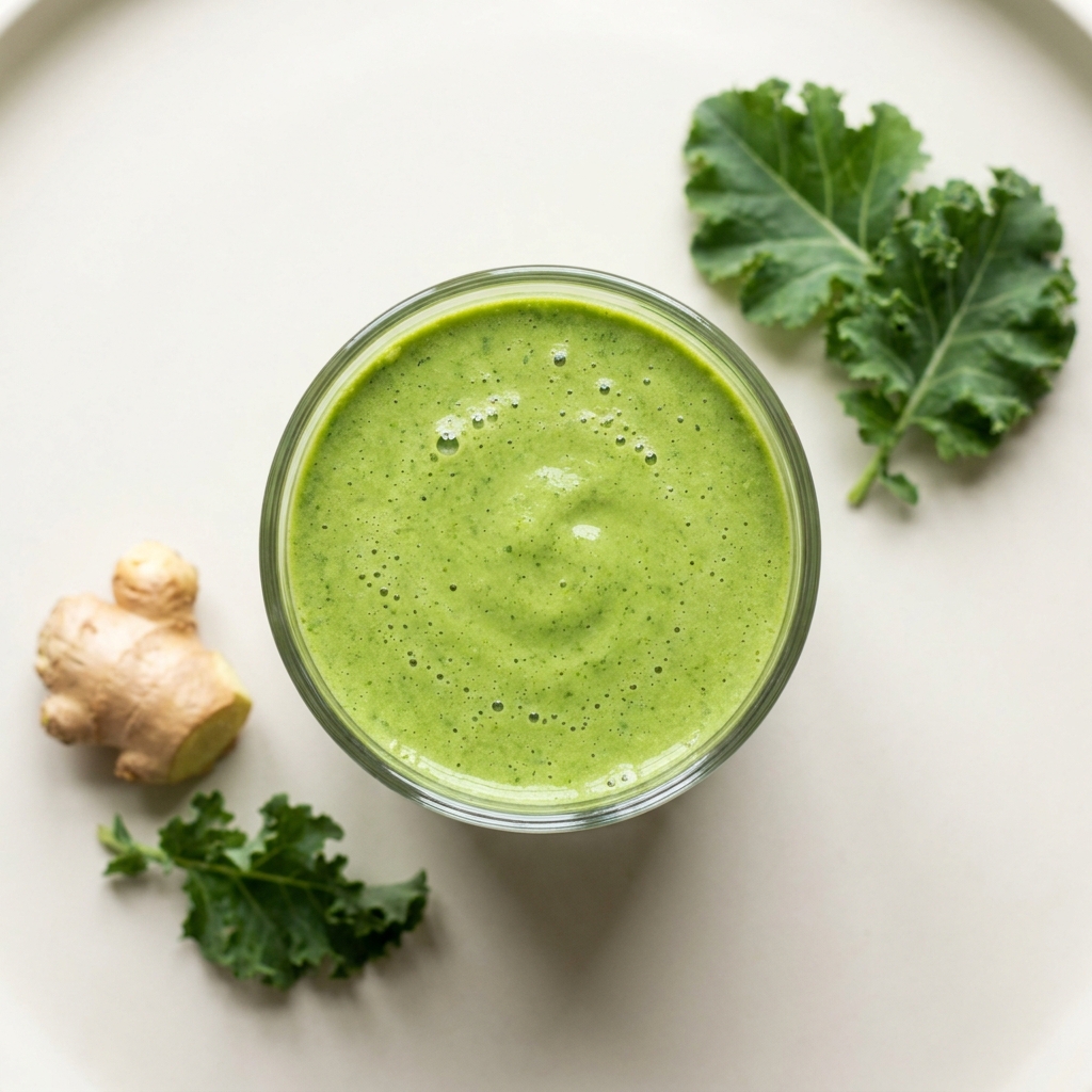 Medium Heroes Garden Smoothie Boost, prepared as a finished Lila recipe