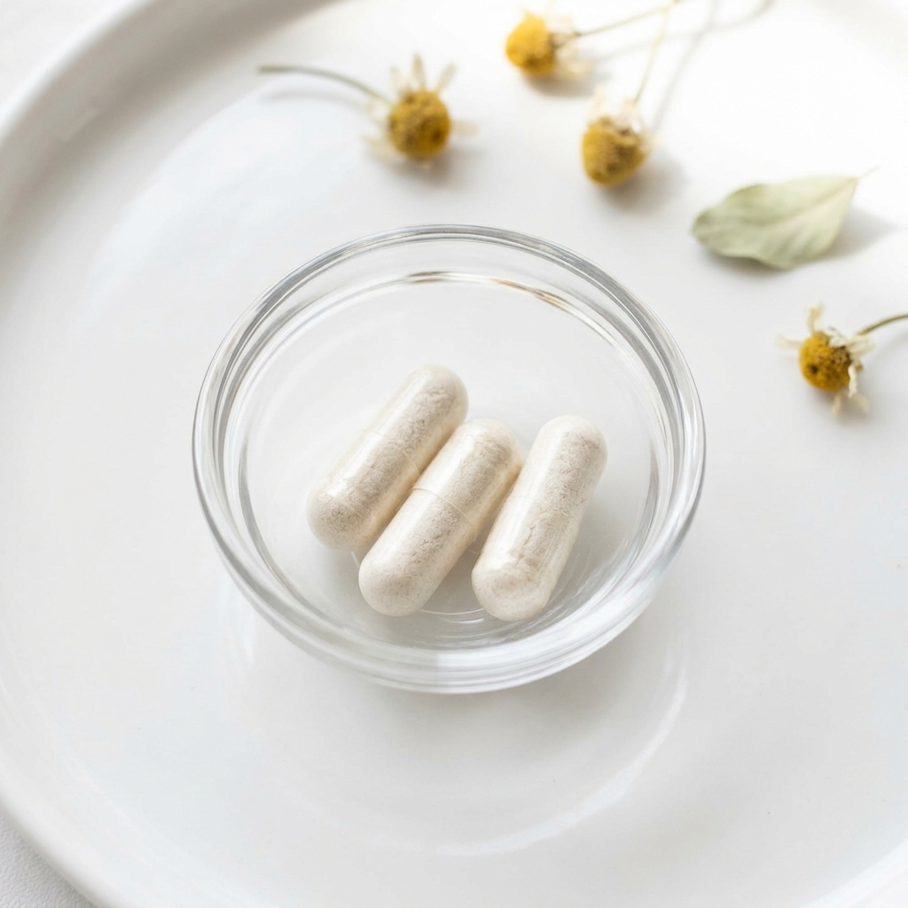Unbranded presentation of Magnesium Supplement for Hormonal Balance