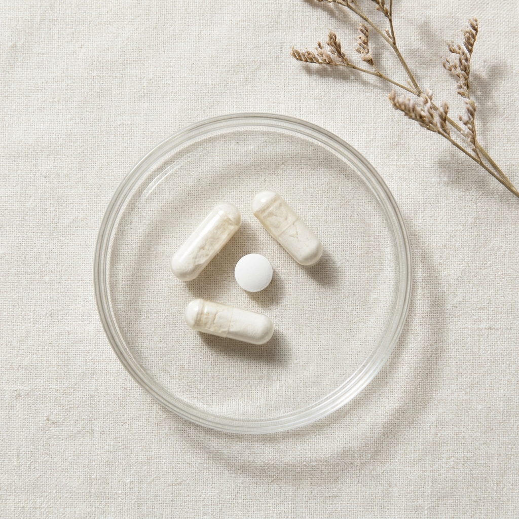 Unbranded presentation of Magnesium Supplement for Perimenopause Support