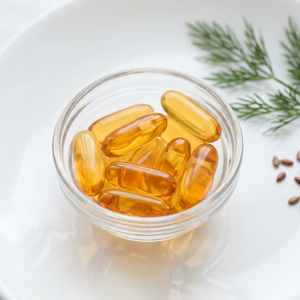 Unbranded presentation of Omega-3 Fatty Acid Supplementation