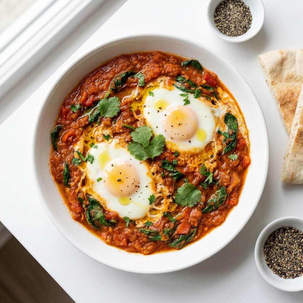 High-Protein Dairy-Free Shakshuka Meal Prep, prepared as a finished Lila recipe