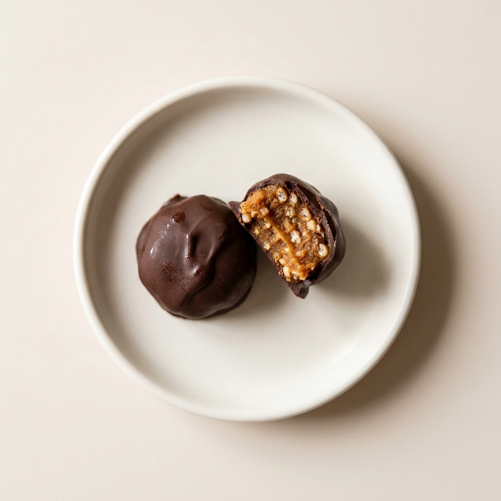 High Protein 100 Grand Candy Bar Bites, prepared as a finished Lila recipe