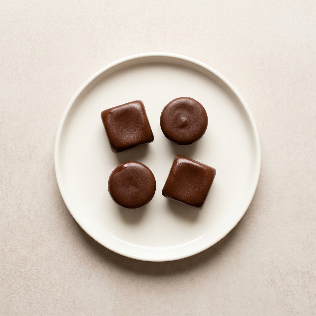 Low-Histamine Sweet Carob Freezer Fudge, prepared as a finished Lila recipe