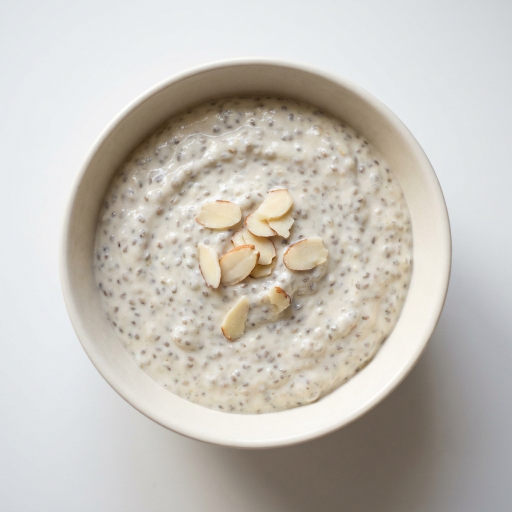 Creamy Keto Protein Chia Pudding, prepared as a finished Lila recipe