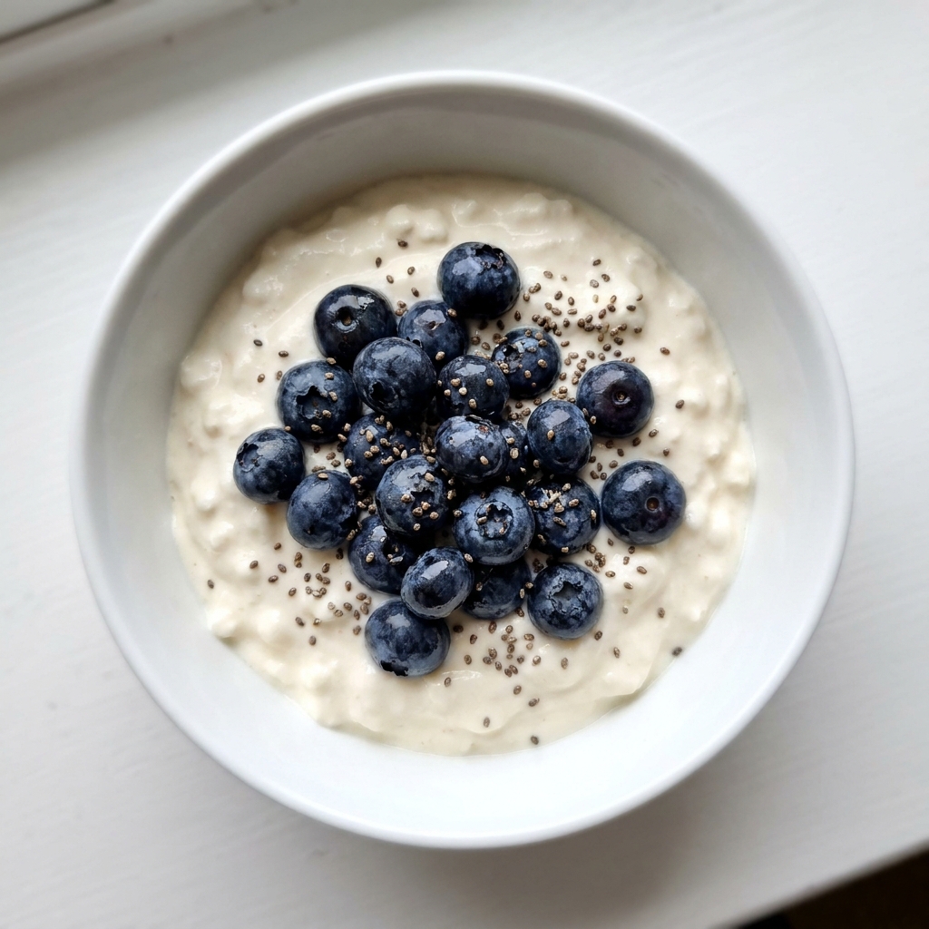 High-Protein Berry Cottage Cheese Bowl, prepared as a finished Lila recipe