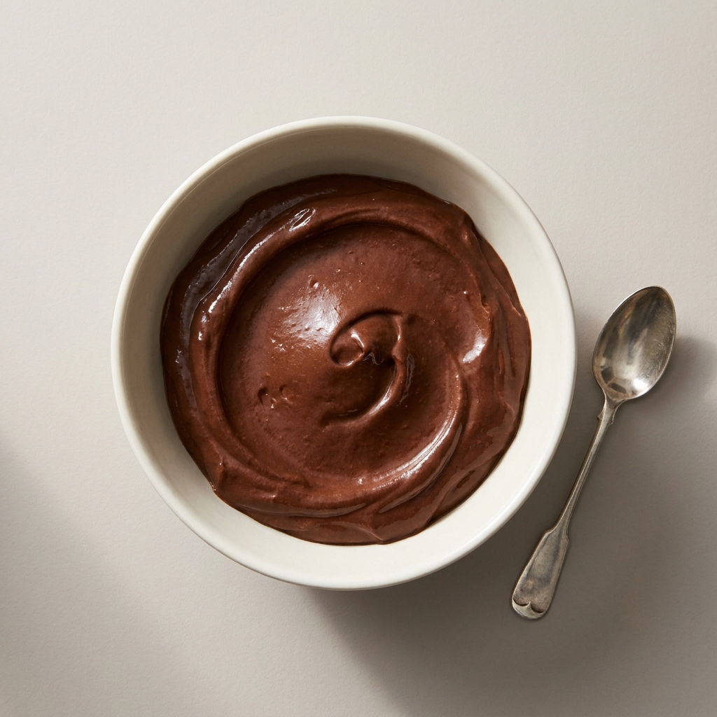 Greek Yogurt Chocolate Pudding, prepared as a finished Lila recipe