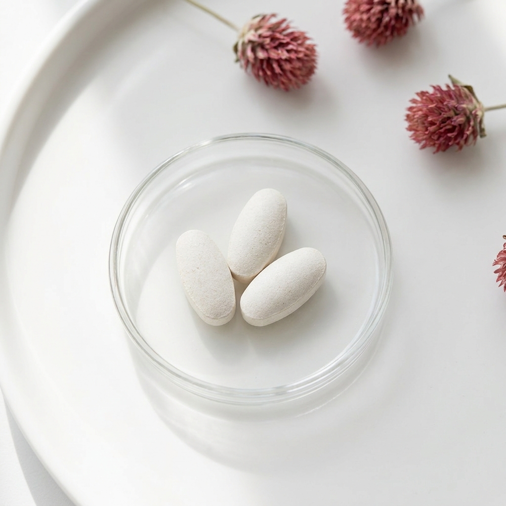Unbranded presentation of Calcium Supplement for Perimenopause Support