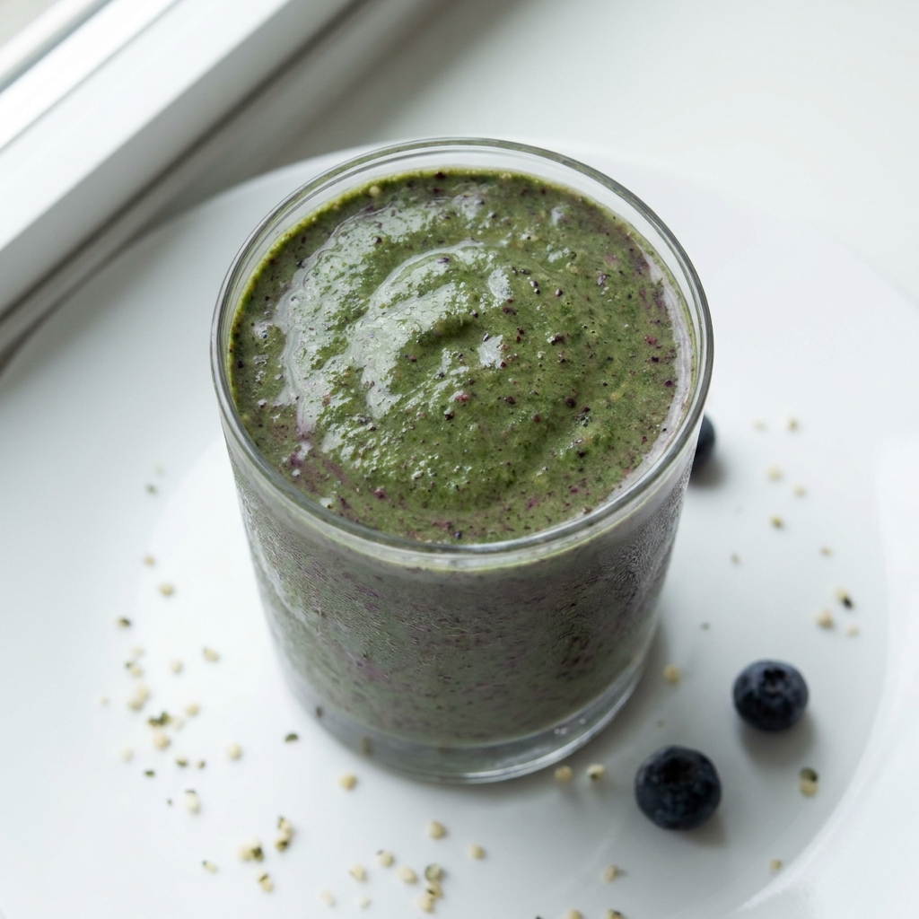 Post-Workout Berry Greens Protein Smoothie, prepared as a finished Lila recipe