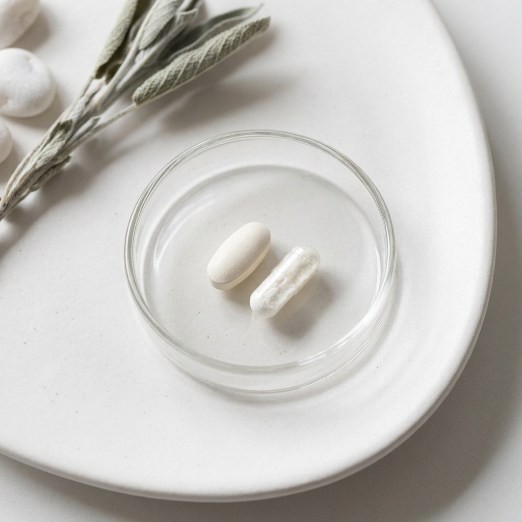 Unbranded presentation of Calcium with Magnesium Supplement