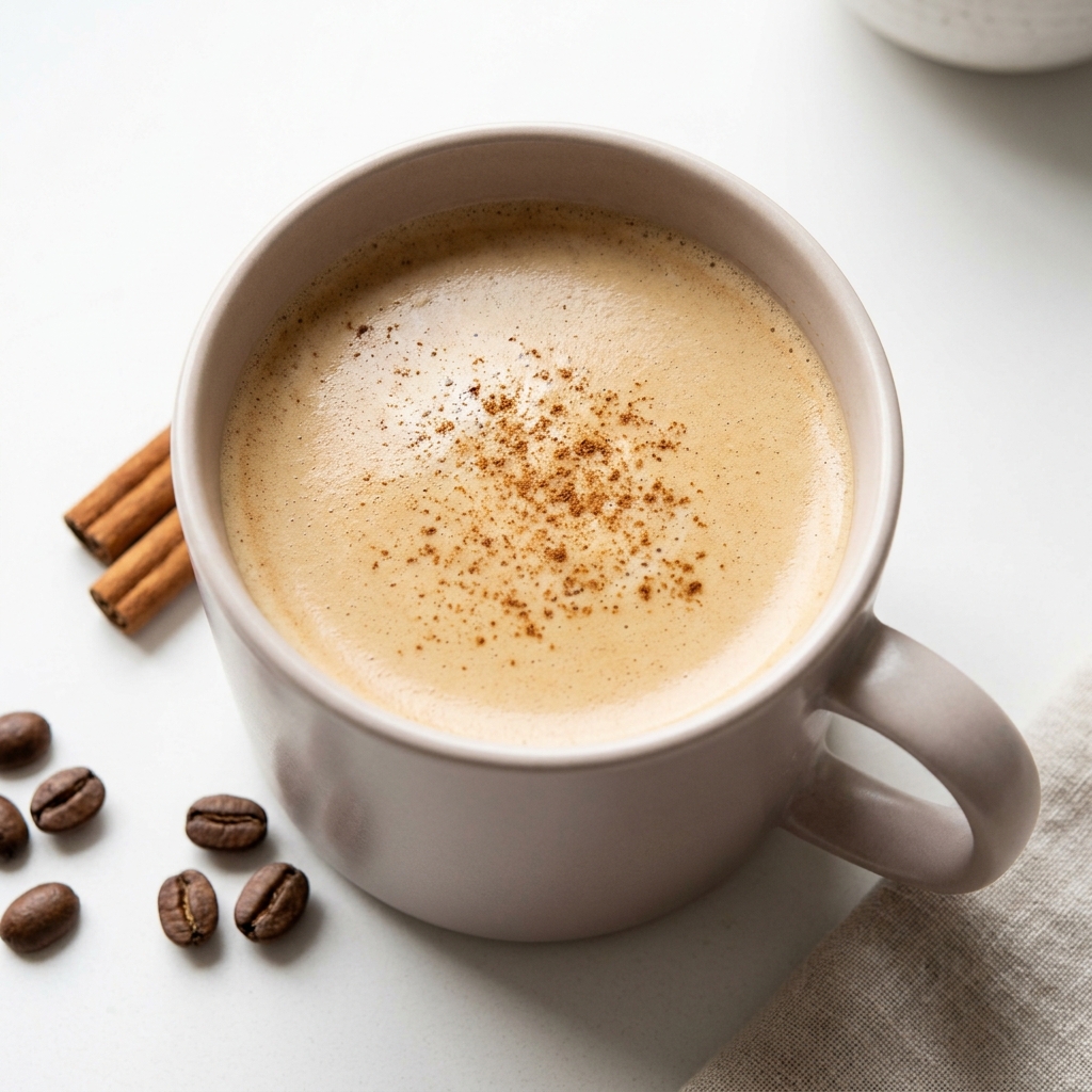 Creamy Hormone-Support Coffee, prepared as a finished Lila recipe