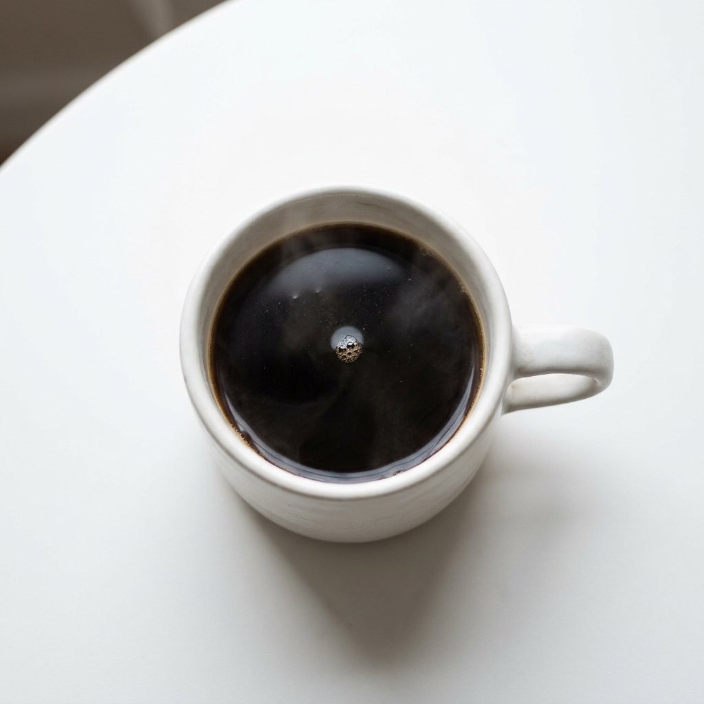 Classic Black Coffee, prepared as a finished Lila recipe