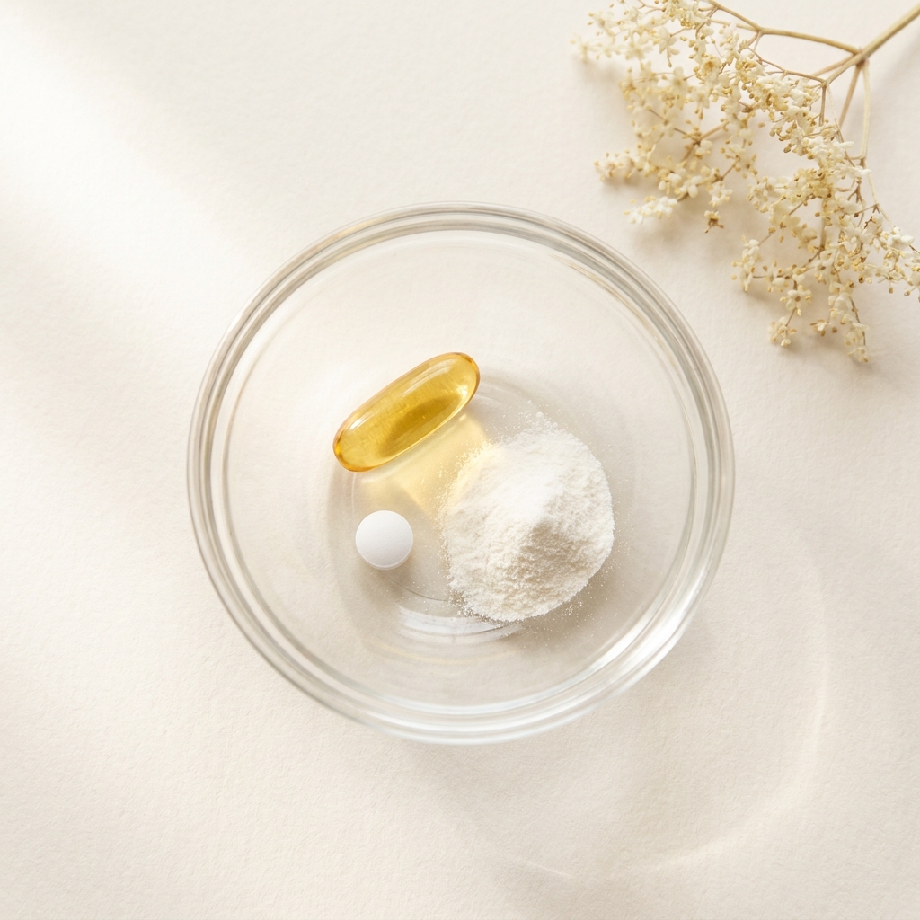 Unbranded presentation of Essential Perimenopause Support Stack