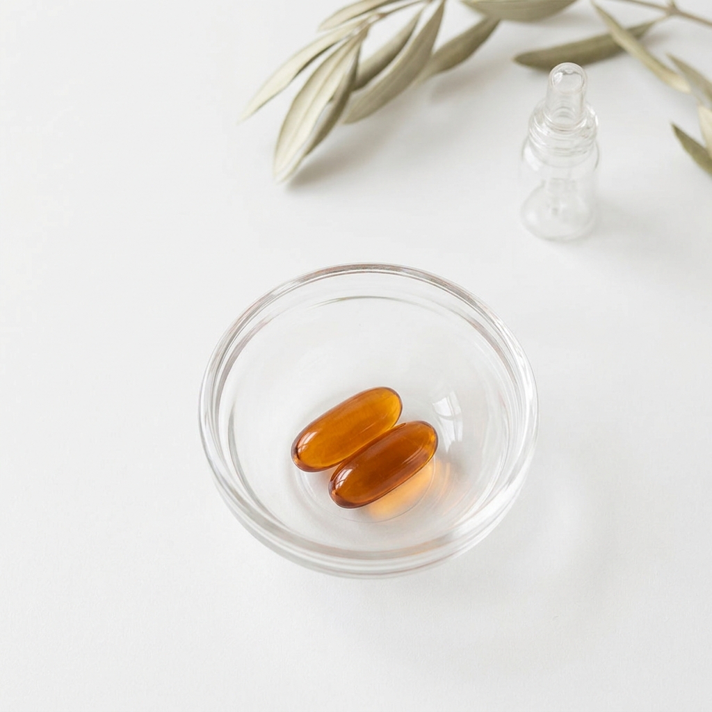 Unbranded presentation of Vitamin D3 10,000 IU & K2 200 MCG