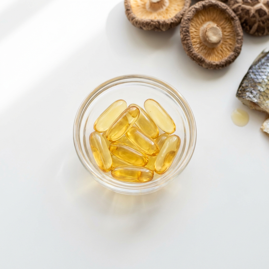 Unbranded presentation of Vitamin D3 (Cholecalciferol)