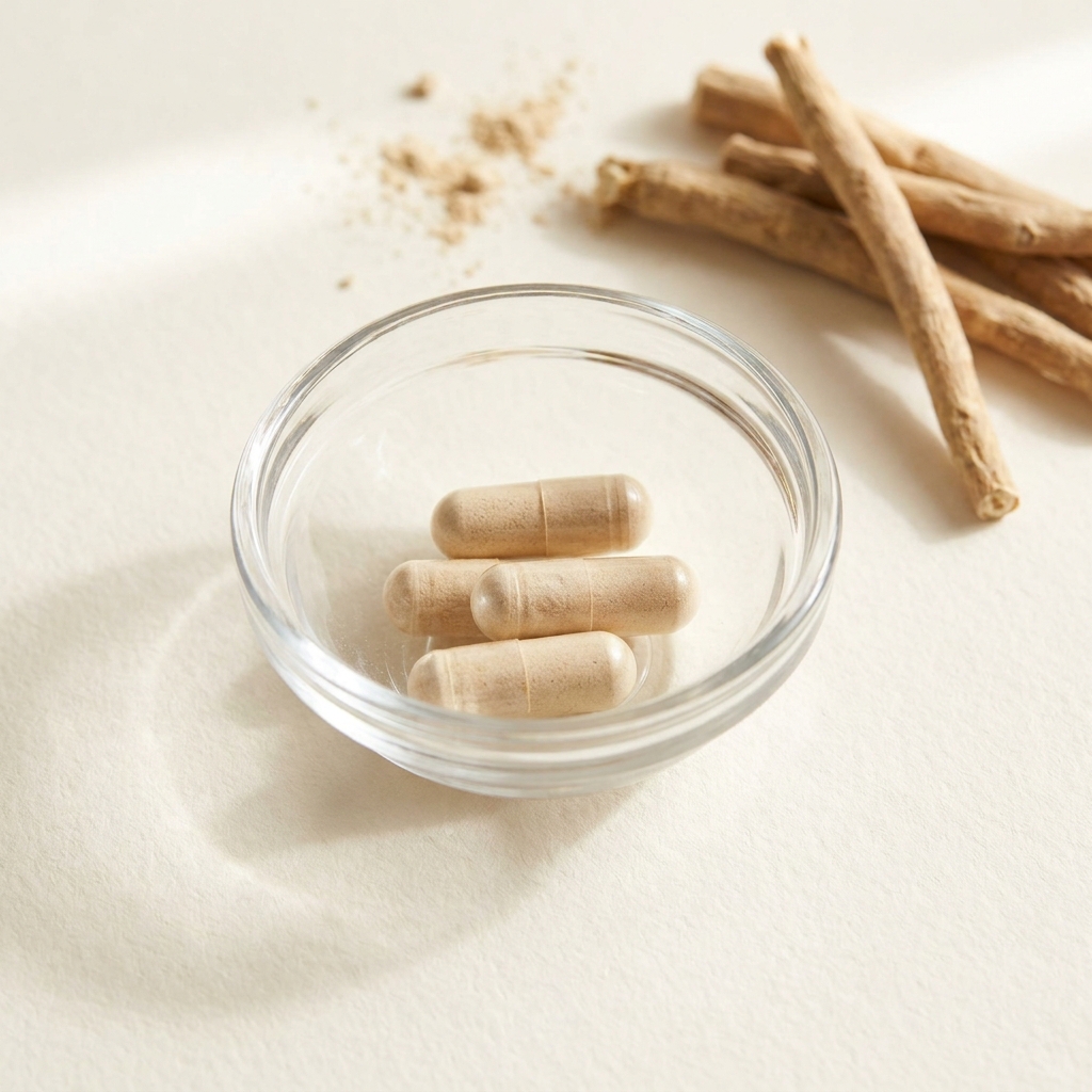 Unbranded presentation of Ashwagandha For Hormonal Balance