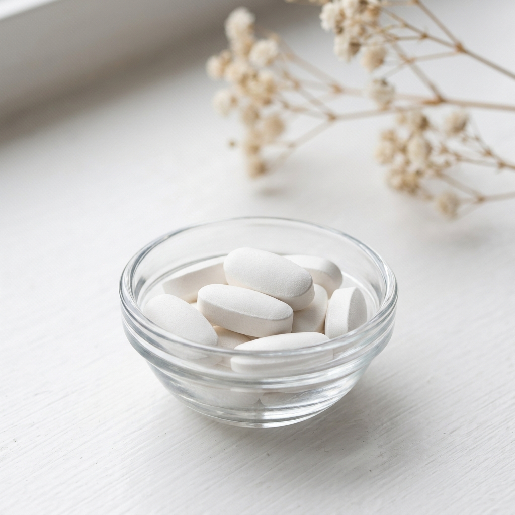 Unbranded presentation of Calcium Citrate Supplement for Bone Health